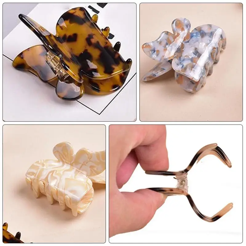 

3 Pcs Simple Attractive Practical Geometric Hairpins Practical Hair Accessories Unique Hair Clips for Girl Outdoor Women