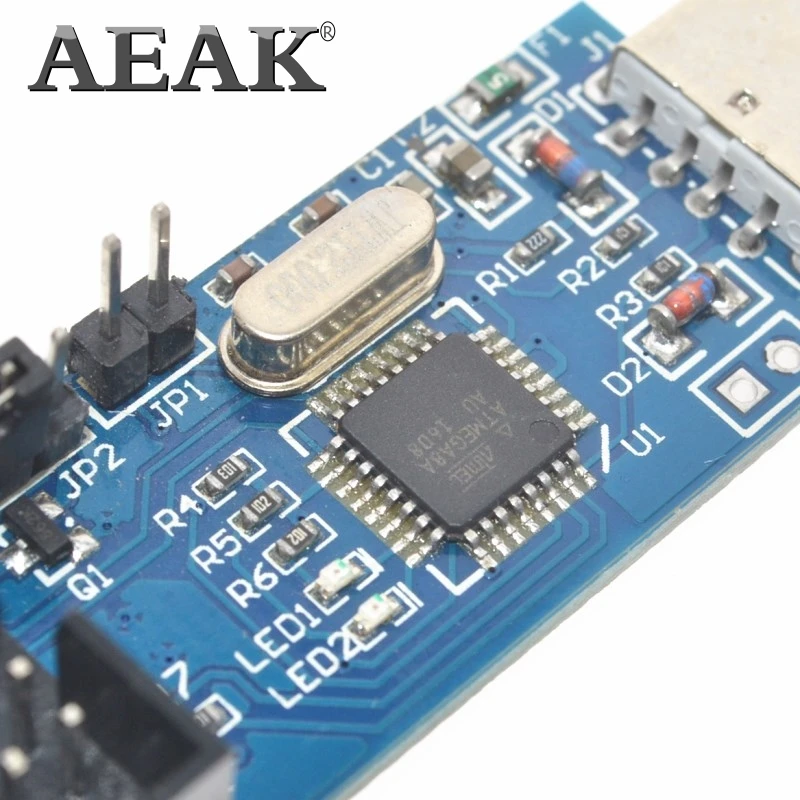 1 лот USBASP USBISP AVR программист USB ISP USB ASP ATMEGA8 ATMEGA128 Поддержка Win7 64