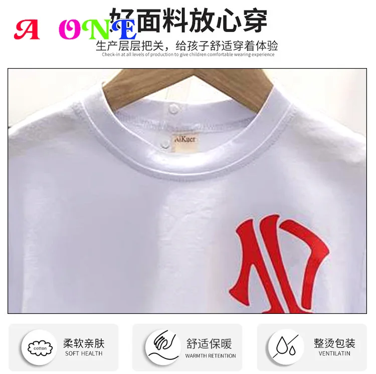 

Summer kids clothes boys set t-shirt + shorts 2 pcs set fashion Streetwear baby clothing set 2T to 10T yrs
