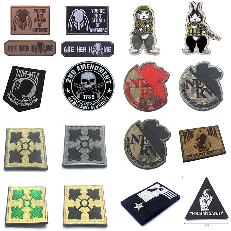 Высококачественные 100% вышитые нарукавники нашивки США значки с изображением