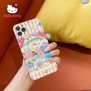 Hello Kitty cartoon paradise mobile phone case for iPhone13 13Pro 13Promax 12 12Pro Max 11 Pro X XS MAX XR 7 8 Plus Cover