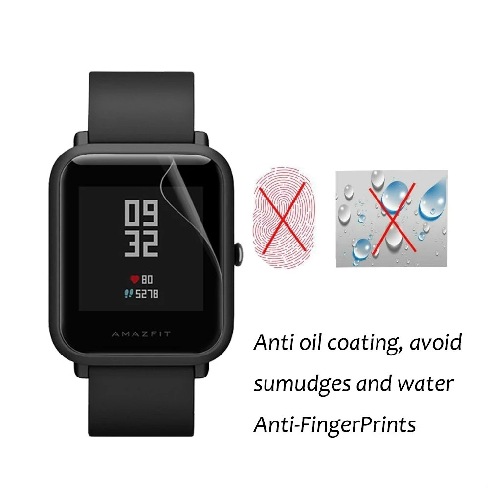 3Pcs TPU Soft Hydrogel Film Screen Protector For Xiaomi HuaMi Amazfit GTR 2 2E SmartWatch Accessories GTS 2Mini | Электроника