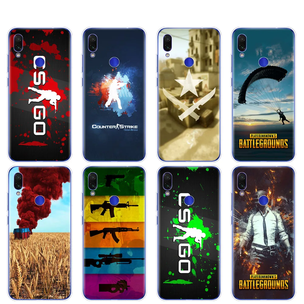 Силиконовый чехол для телефона xiaomi mi 9 SE 9t PRO CC9 A3 Lite play redmi NOET 7 7S 7A go k20 pro y3 CS GO
