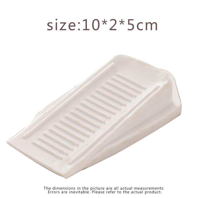 1Pc Rubber Anti-jacket Door Stopper 10*5*2cm Windbreak Blocking Gear Accessories Decoration Style Modern Bottom Door Safety