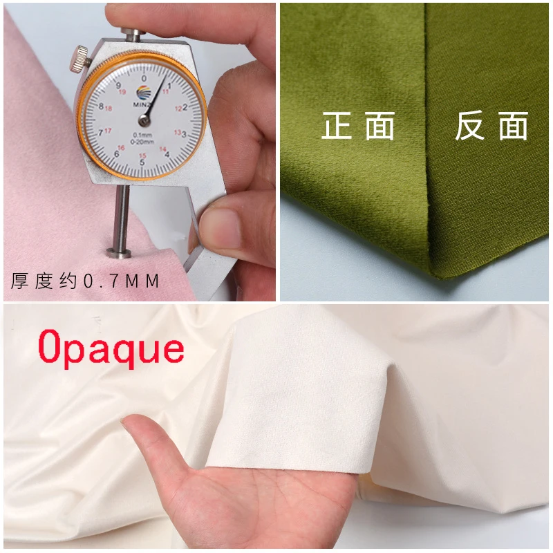 

Thickness: 0.7 mm velvet fabric solid sofa pillow cloth handmade velvet plush fabric gold velvetN sewing anime fabric by yard