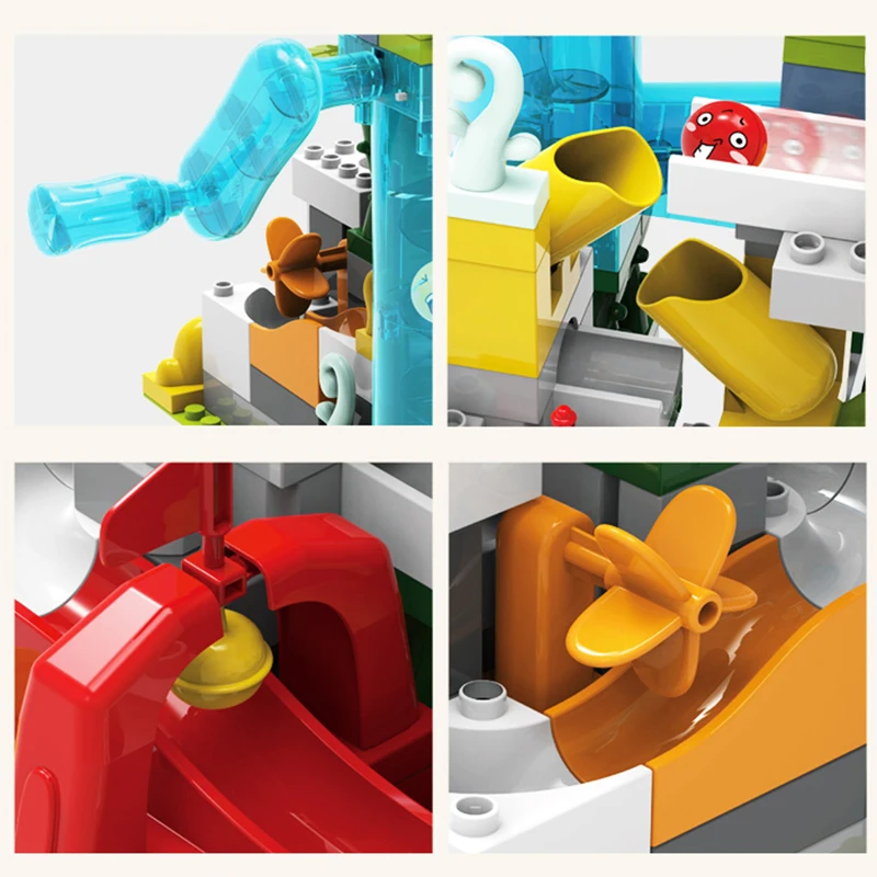 Конструктор Marble Race Run Детский конструктор с музыкальной горкой | Игрушки и хобби