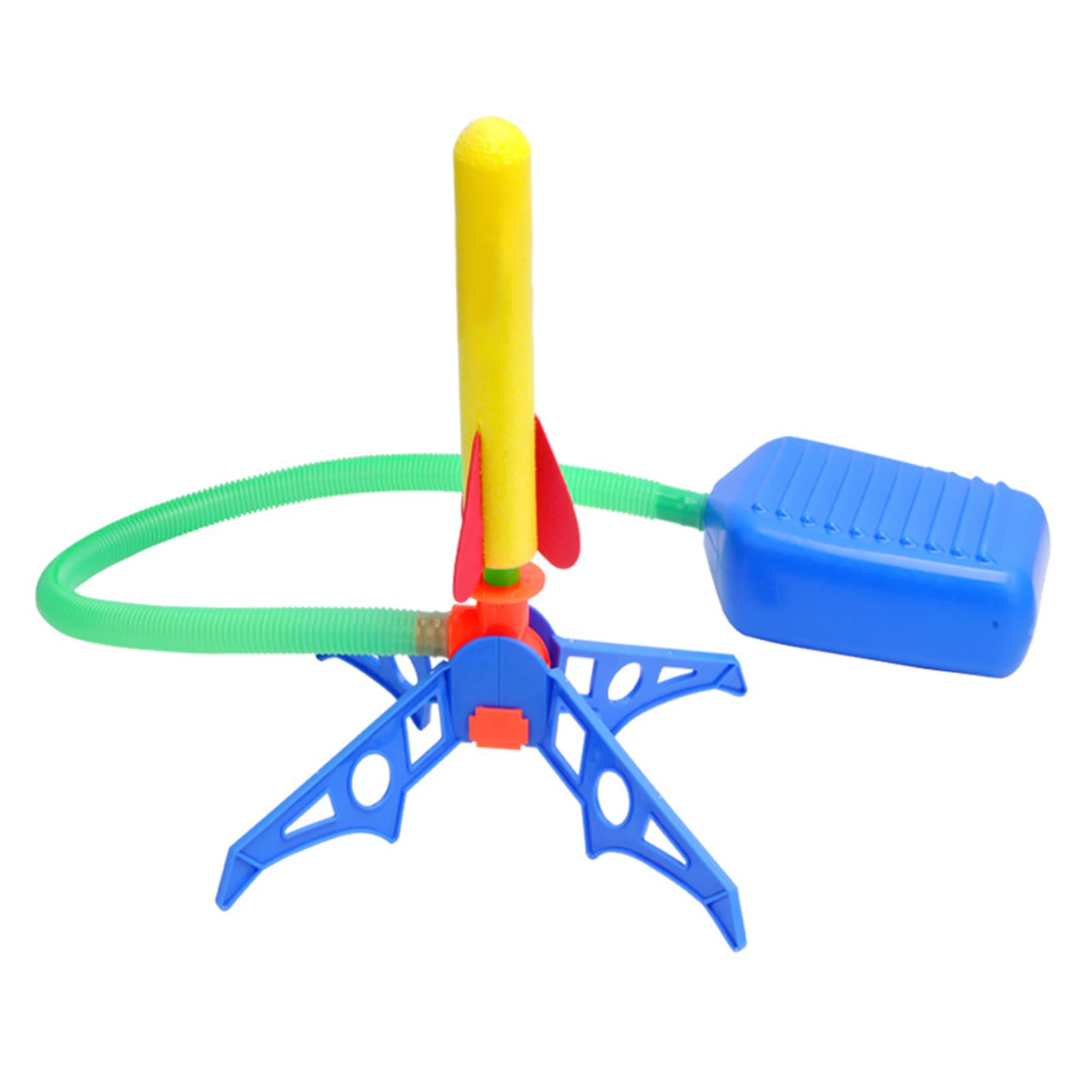 

Fun Indoor Outdoor Footsteps Gift Launcher For Kids Foam Blower Model Jump Stomp Sports Rocket Toy Set Children Air Pump