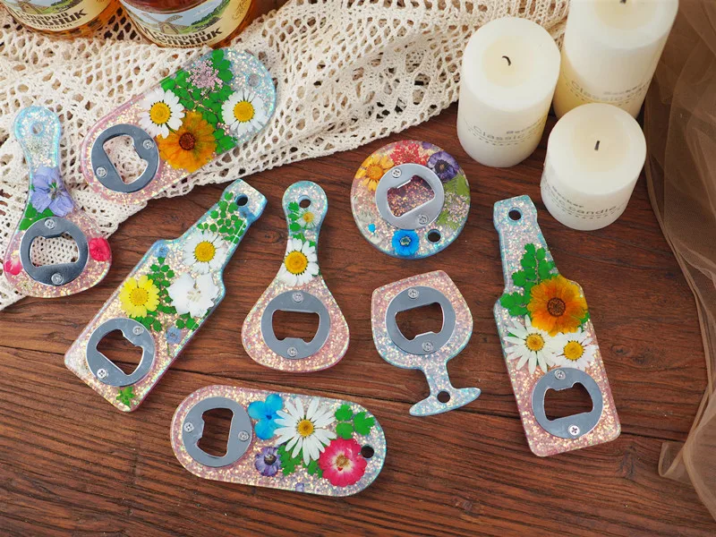 Прозрачная силиконовая форма сделай сам открывалка для пива бутылок зеркальная