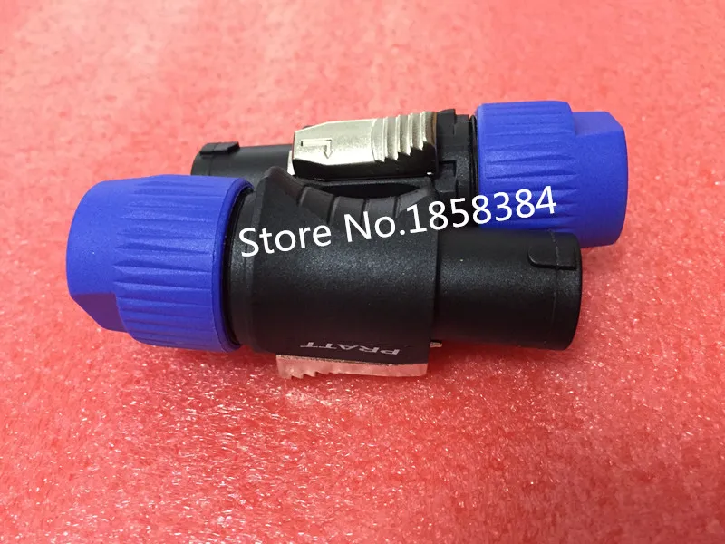 Бесплатная доставка 20 шт./лот 4-контактный разъем для кабеля колонки штекер аудио