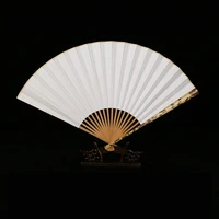 chinese xuan paper fan brush calligraphy ink painting creation classical mottled bamboo xuan paper folding fan diy art supply