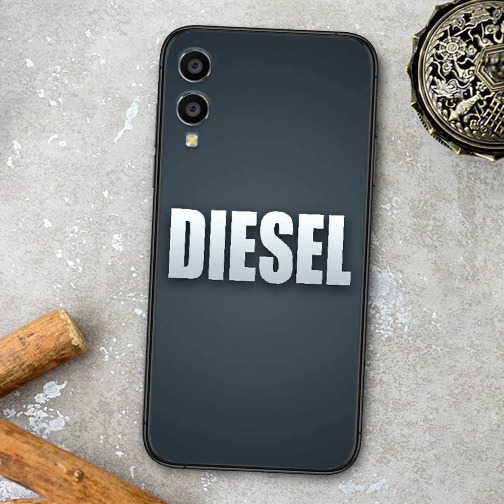 

Fashion Diesel Brand Phone Case For Huawei Honor 6A 7A 7C 8 8A 8X 9 9X 10 10i 20 Lite Pro Play black Etui 3D Bumper Fashion