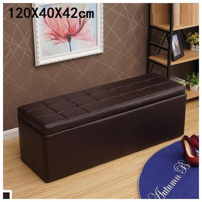 

Современный многофункциональный пуф, винтажный табурет для туалета, складной стул, стул для хранения детской мебели