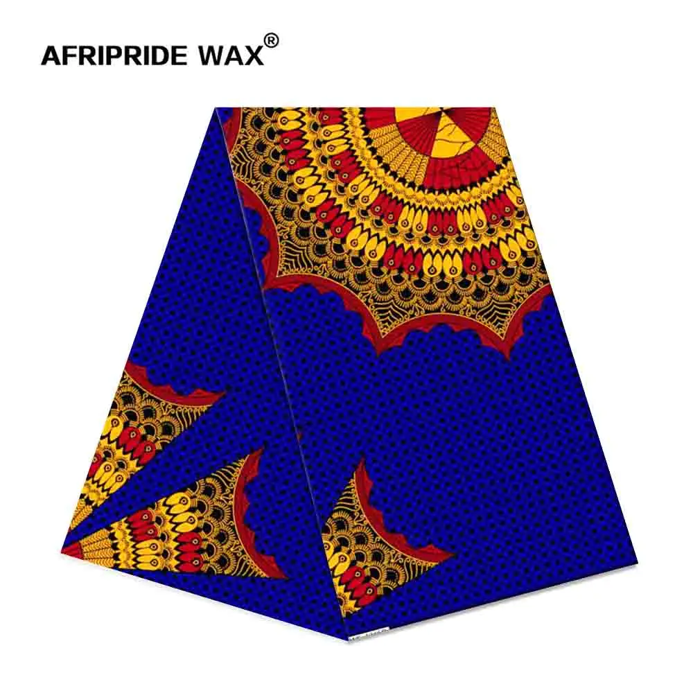 

New africa print whole sale batik cotton fabric AFRIPRIDE 100% high quality cotton ankara print for dress curtain A18F0733