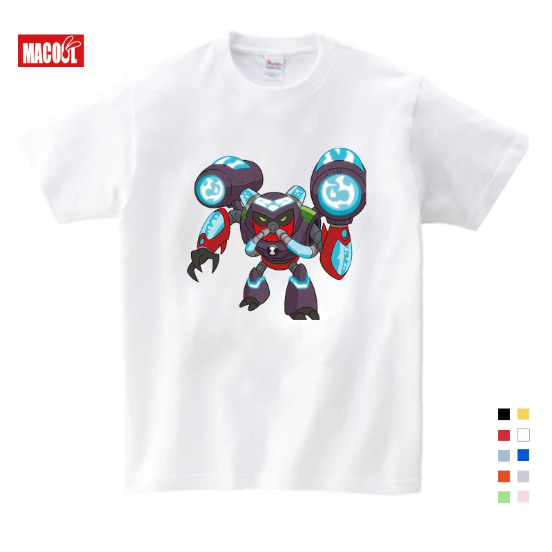 T-shirt Бен 10 протектор для часов толстовки земля и свитшоты для детей в году Осень мультфильм мальчиков толстовки и свитшоты топы для мальчиков и девочек - Цвет: T-shirt