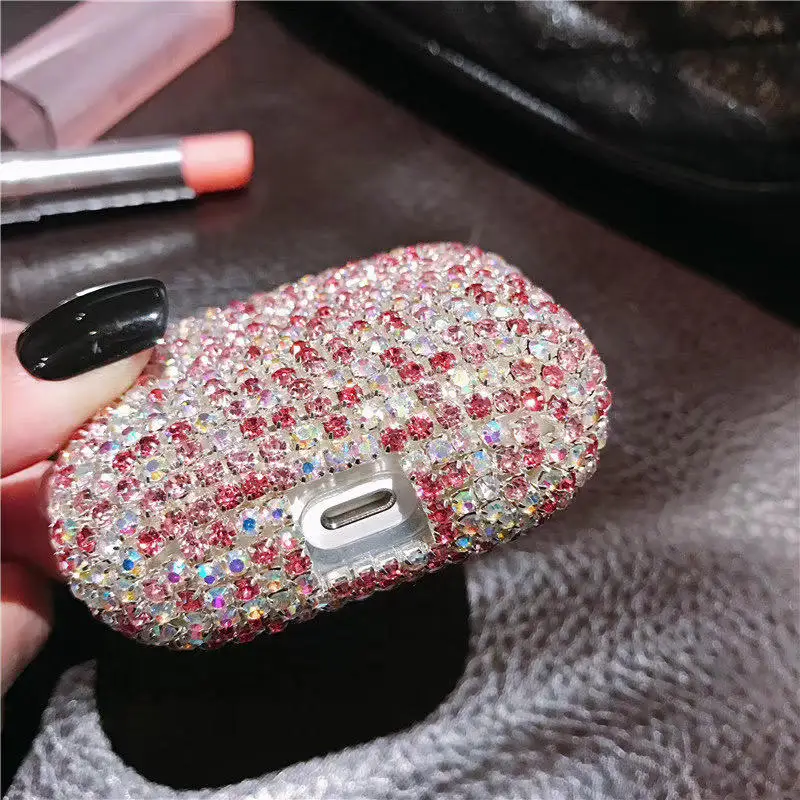 Чехол для наушников s AirPods 2 1 AirPod Pro3 чехол шикарный жесткий Роскошный Air pods