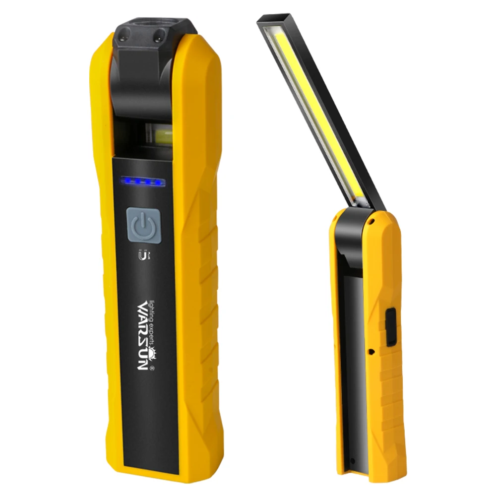 

Светодиодный рабочий светильник Перезаряжаемые светодиодный вспышка светильник с магнитом рабочий светильник Портативный COB лампа вспышк...