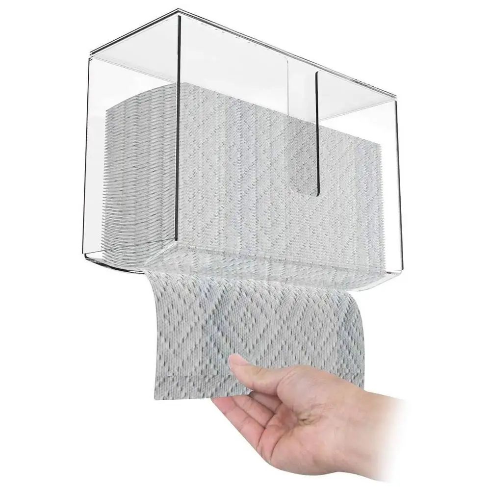 

Tissue Holder Wall-mounted Hand Towel Tray Toilet Paper Holder Multi-fold N-fold Z-fold Towel Paper Free Perforated Hanger