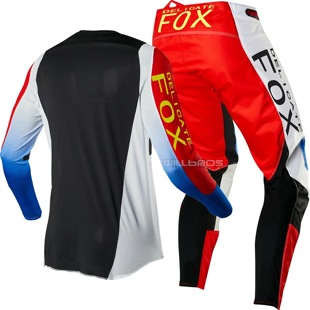 Новинка Naughty Fox MX гонки 360 Linc Джерси Брюки для взрослых комбо Dirt Bike Motocros комбинация для гонок MX внедорожный ATV DH gear
