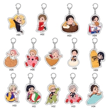 Llavero de anime japonés haikyuu para hombre...