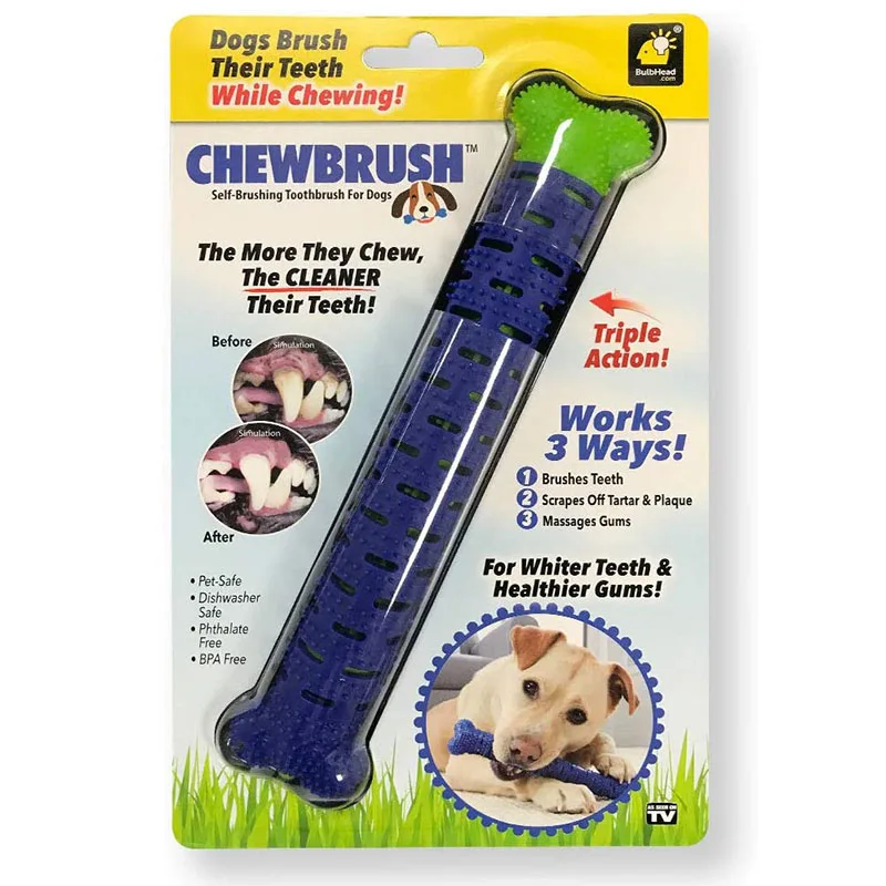 

Ardemer Dog Teeth Cleaning Chew Toys Dog Chew Toothbrush Pet Dog Chew Brush Cheap Price
