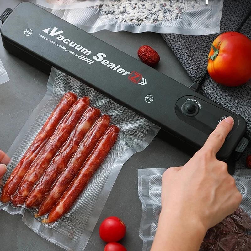 Вакуумный упаковщик для пищевых продуктов 220 В/110 В 10 шт. пакетов - купить по