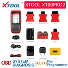 Сканер диагностический XTOOL X100 PRO 2 OBD2, устройство чтения кодов, автоматический программатор ключей EEPROM, иммобилайзер, Сброс ЭБУ, бесплатное онлайн обновление