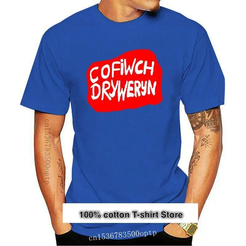 

Nuevo Cofiwch Dryweryn (V2) T camisa cofiwch dryweryn logotipo signo cymru cymraeg cymro Gale