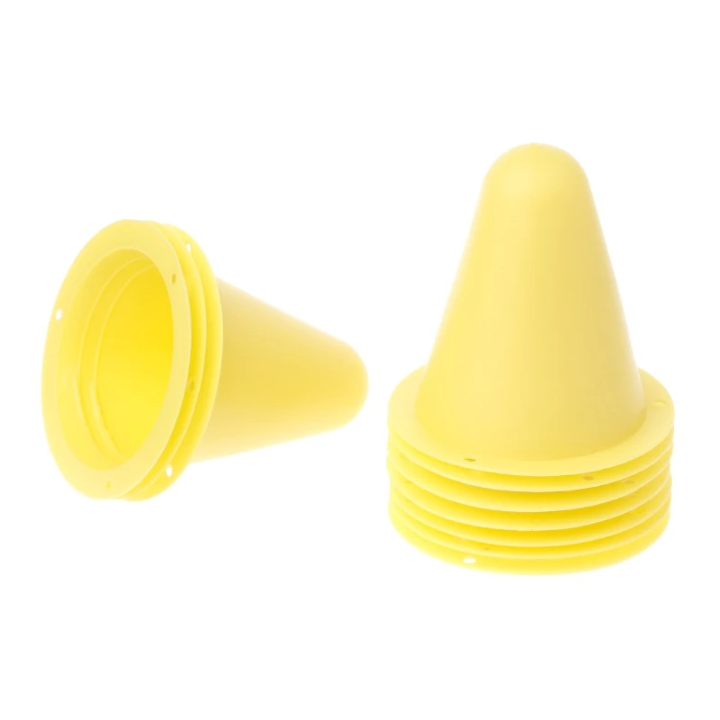 10 шт. скейт маркер конусов ролик Футбол футбол учебного оборудования маркировки