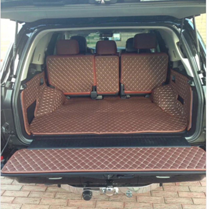 

for lexus lx 570 LX570 leather car trunk mat 2008 2009 2010 2011 2012 2013 2014 2015 2016 2017 2018 2019 cargo liner 5 7 seats