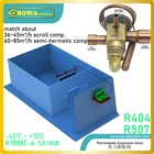 Разность давления расширительного клапана R404a 15 л. С. Позволяет фреону переменного тока испариться при низком давлении и температуре в испарителе