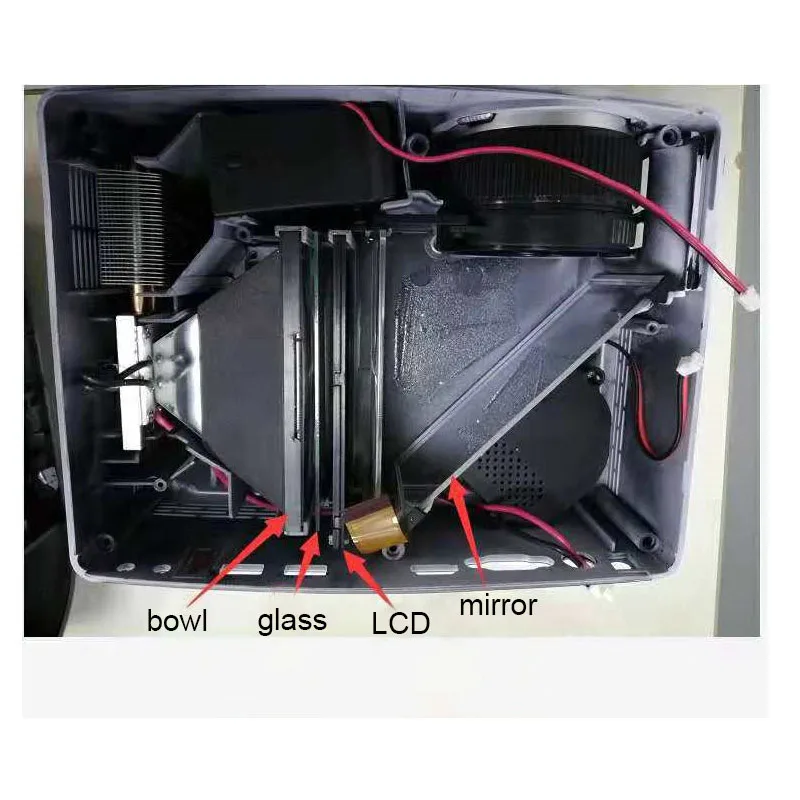 4-дюймовый ЖК мини светодиодный проектор для UC40 UC46 Rigal ремонт теплоизоляция