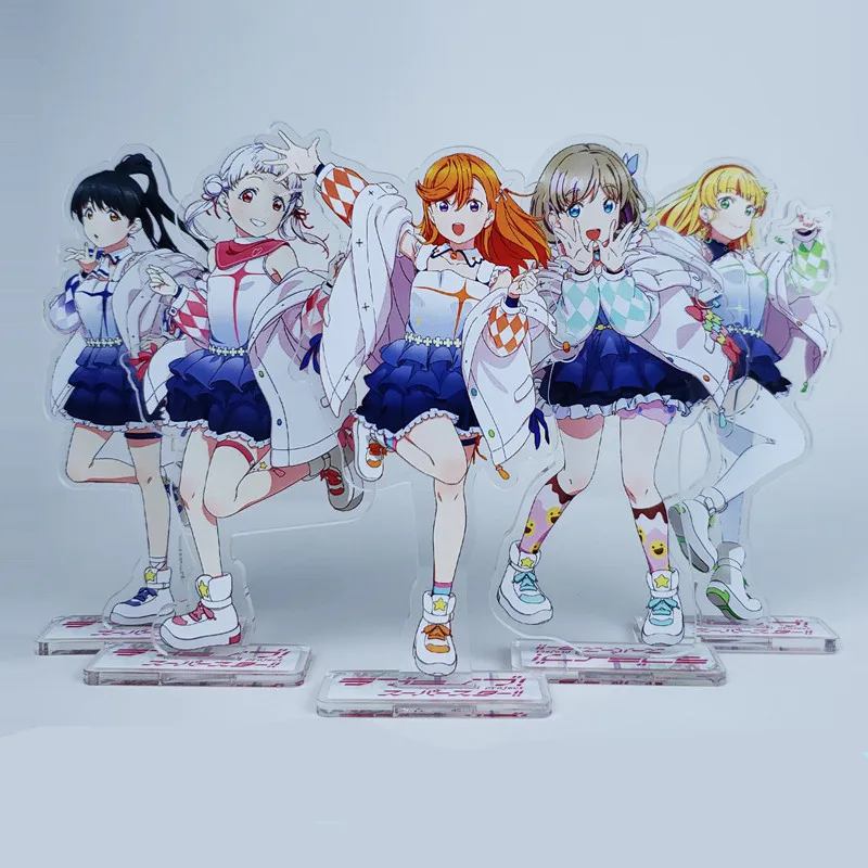 Love live! Superstar Hazuki Ren Shibuya Kanon Tang Keke фигурка на акриловой подставке настольное