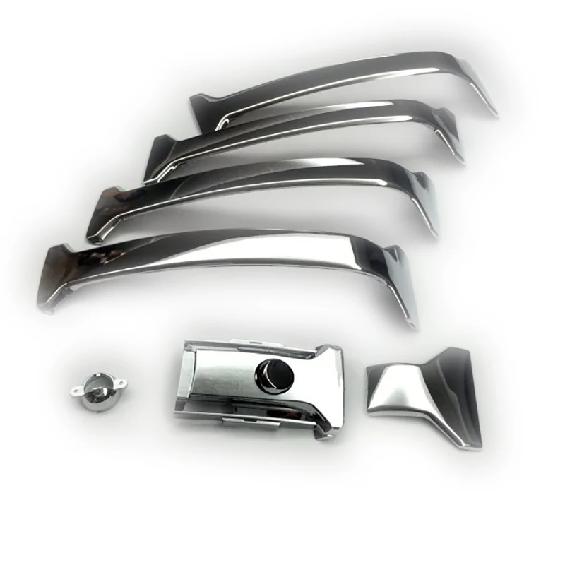 Для Toyota Land Cruiser 150 Prado 2010-2017Chrome передняя сетчатая накладка на бампер вставка