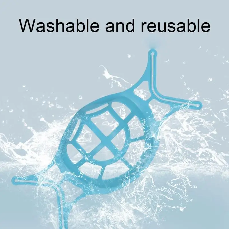 

Upgrade Silicone 3d Mask Holder Mask Holder Tpr Three-dimensional Folding Holder