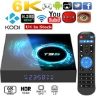 ТВ-Приставка Smart Tv, Android 10, T95, 6K, 2,4g, Wi-Fi, 4 + 1632 ГБ, H616, 1080P, 4 ядра