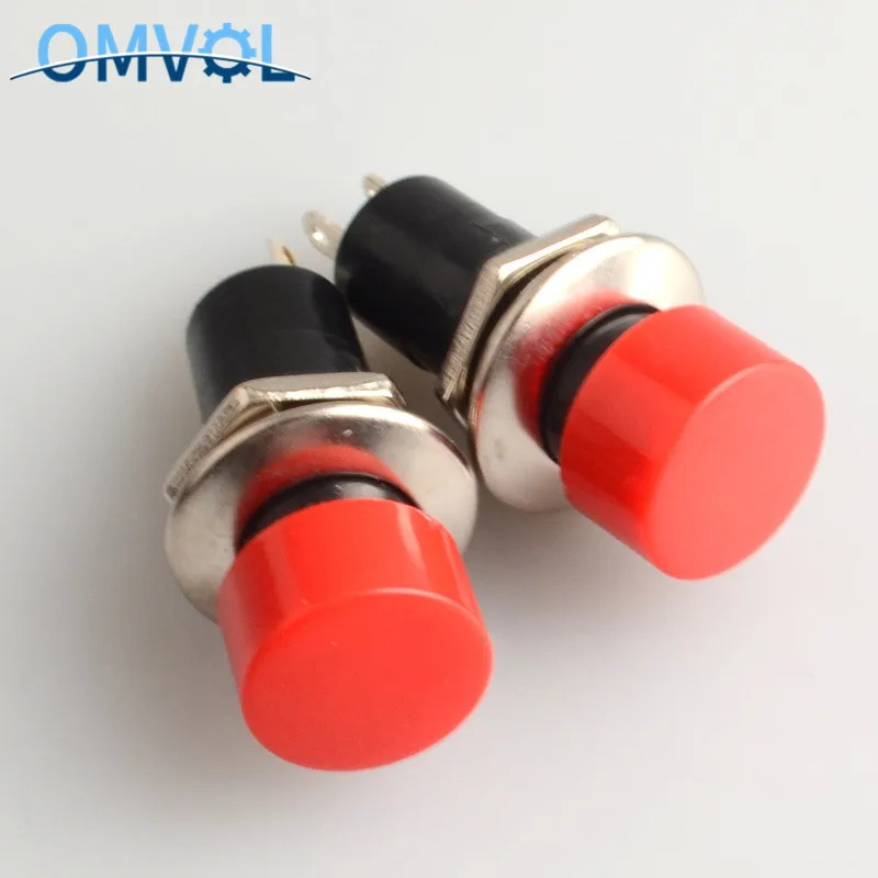 Самоблокирующийся и мгновенный Мини кнопочный переключатель 12 мм | Обустройство