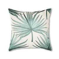 2022 hawaiian tropical palms leaf vintage throw pillowcases cushion cover decroative for sofa couch chair bed home decor