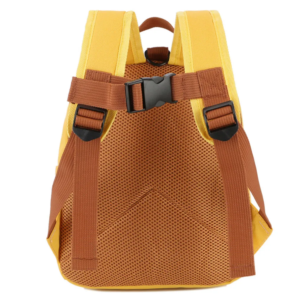 Студенческие мальчики и девочки дети мультфильм лев свинья животных рюкзак для