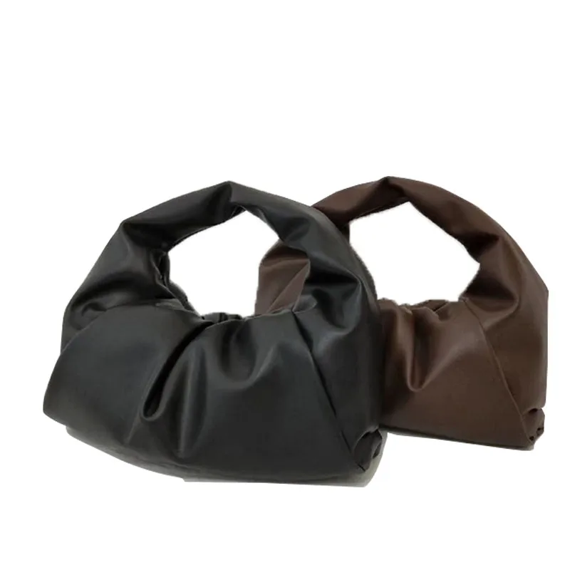 

Cloud bag women's large capacity horn bag 2021 new year Single Shoulder Messenger Handbag flow fold women's bag