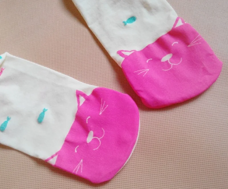 

Spring Candy Color Girls Pantyhose Cat Fish Print Children Tights for Girl Kids Ballet Dance Girls Stocking Baby Girl Clothing