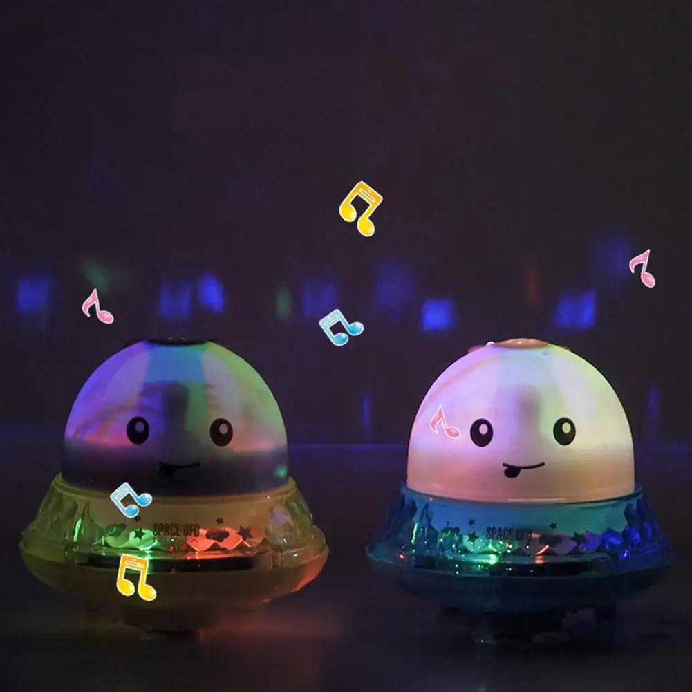 

Cute Cartoon Water Jet Whale Pool Toy Water Spray Flashing Bath Toys Baby Kids Gifts Amphibious Children's Bathroom Bathing Toy