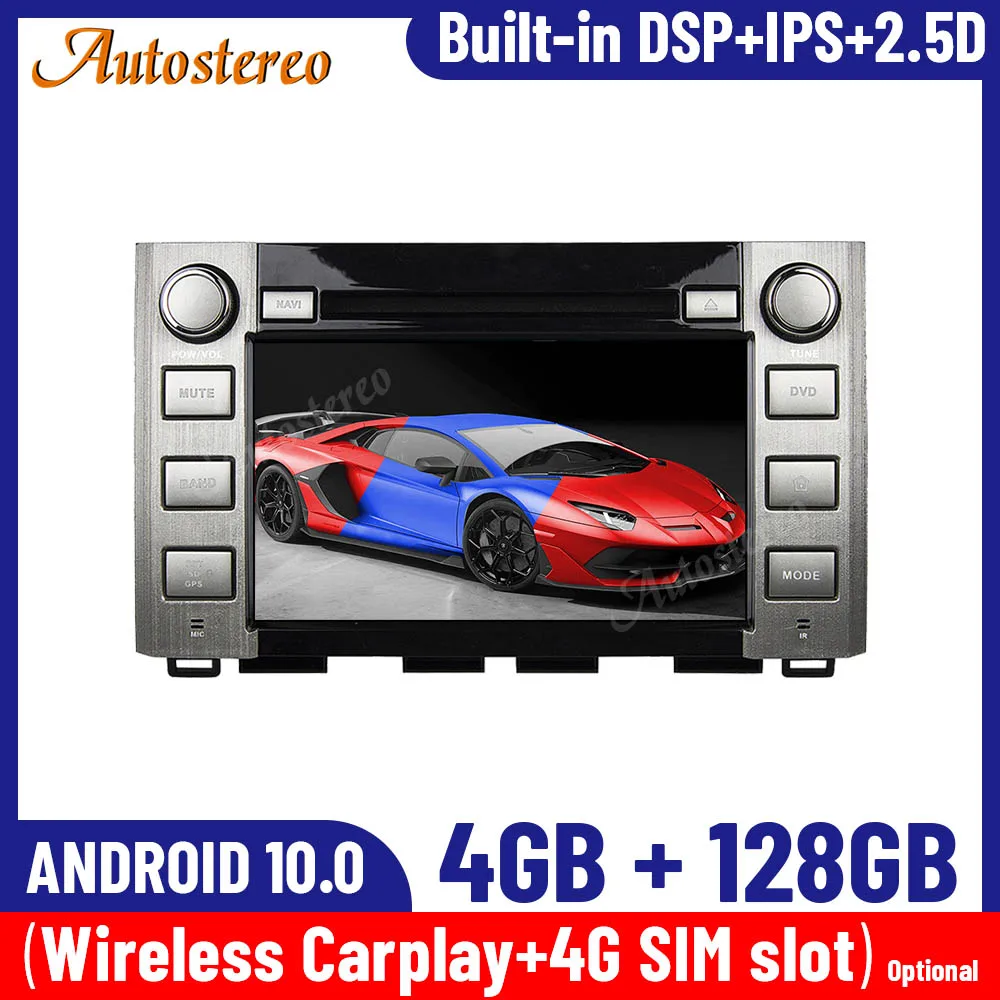 

Android 10 4+128G Carplay For Toyota Yaris 2013-2015 IPS Screen Car GPS Navigation Multimedia Player Auto Radio Stereo Headunit