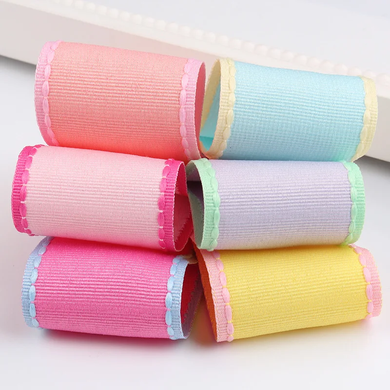 Волнистый край пикота широкая односторонняя лента вручную изготовленная для