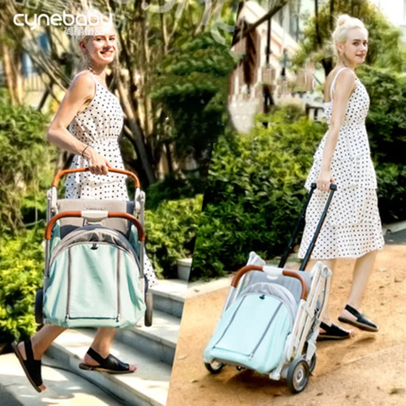 Бесплатная доставка! Коляска складная для детей 0-3 лет не занимает места 2020 | Мать