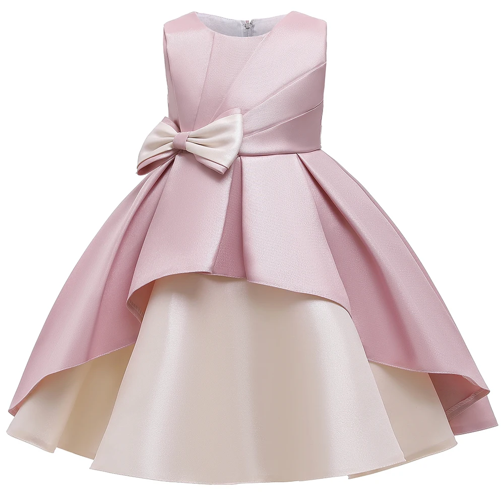 2021 Summer Kids For Girl Dress Elegant Flower Princess Evening Party Formal Wedding Embroidered Children Clothing | Детская одежда и