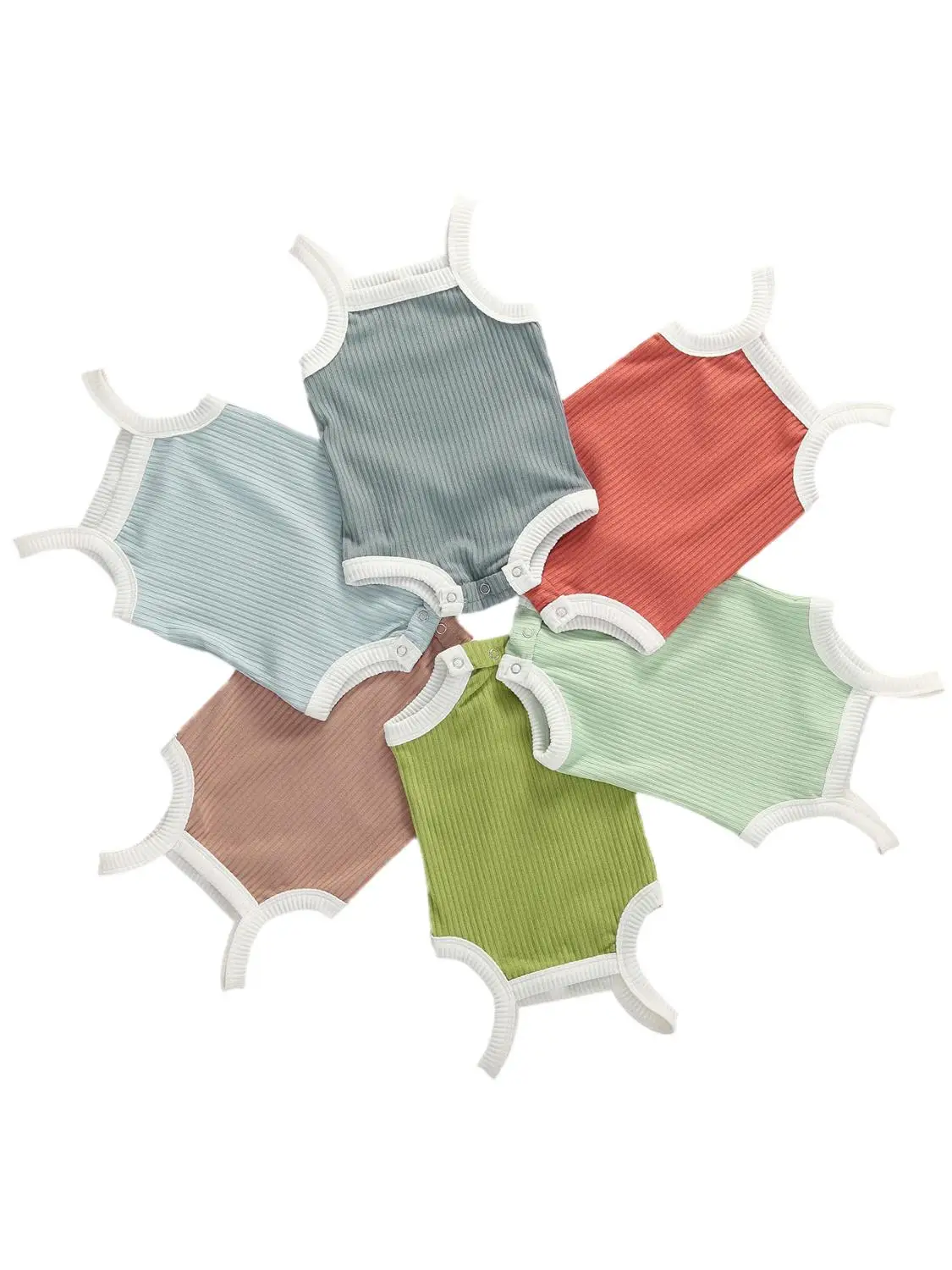 2020 Одежда для новорожденных мальчиков и девочек трикотажный комбинезон с