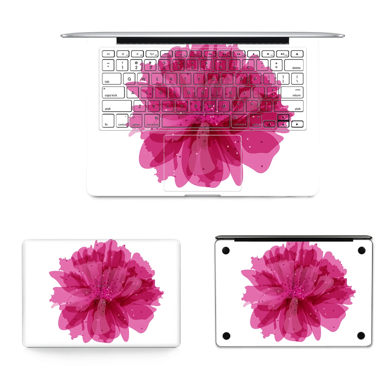 Стикер для ноутбука с цветочной текстурой наклейка Macbook Pro Air Retina 11 12 13 14 15 дюймов HP