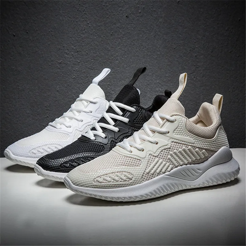 

Кроссовки мужские легкие на шнуровке, Повседневная Удобная дышащая обувь для ходьбы и тенниса, 2020