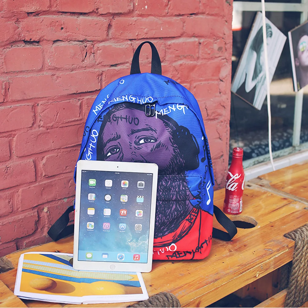 

2020 Newest Women Backpacks 3D Printing Backpack Female Trendy Designer School Bags Ptgirl Teenagers Girls Travel Bag Mochilas