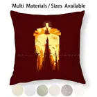 Наволочка с изображением дня подушки, наволочка из хлопка и льна, Мэтт Смит, Дэвид, Теннант, Джон боль, тардис, роза, Джон Смит